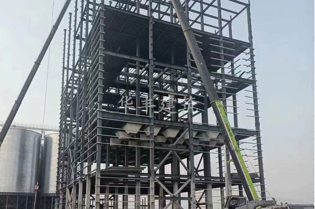 山西饲料厂钢结构项目
